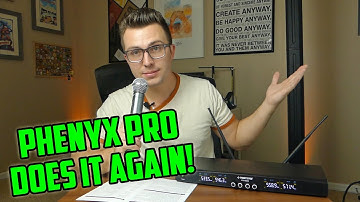 Phenyx Pro PTU-5200 4-Channel UHF Wireless Microphone System | Full Unboxing and Review