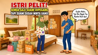 A STINGY WIFE PRETENDS TO BE THrifty, BUT SECRETLY CHECKS OUT OFTEN! | ANIMATED DRAMA