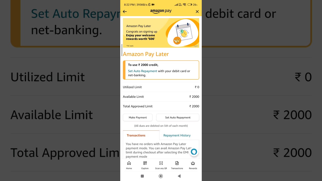 HOW TO CHECK AMAZON PAY LETTER ACTIVE ARE NOT