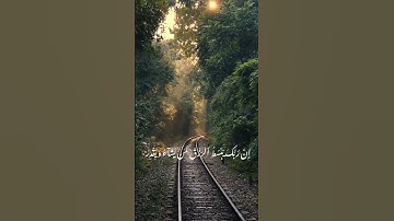تلاوة عطرة للشيخ هيثم الدخين آيات من سورة الإسراء.