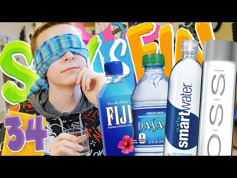 CAN YOU TASTE WATER BRANDS!? (SKYvsFIN EP 34)