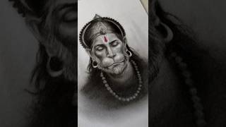 wait for end 🔚😮 #art #drawing #shorts #feed #trending #viral #ytshorts #sktech #hanuman #ram #funny