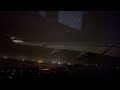 Virgin Atlantic A350-1000 night takeoff from New York JFK international airport.