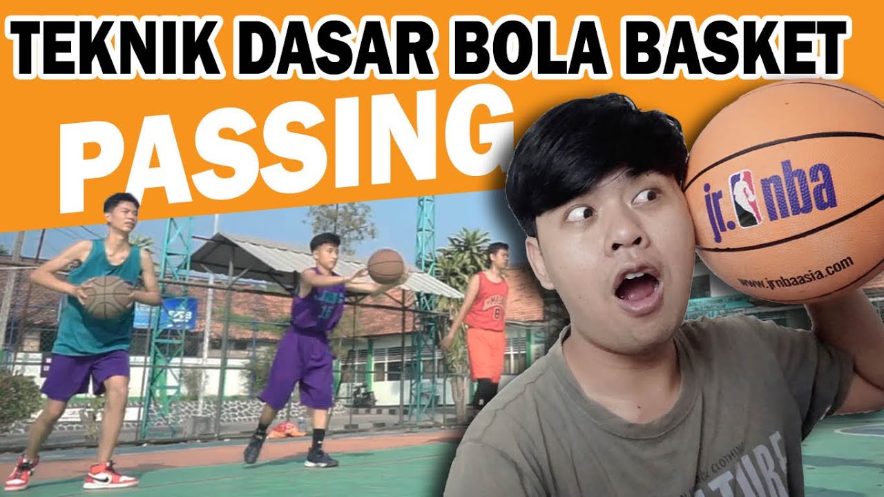 Teknik Dasar Bola Basket Passing - Chest Pass