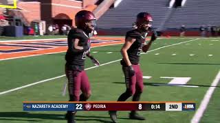 IHSA Class5A Football Championship:  Peoria vs Nazareth Academy