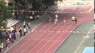 20140429～女生100M決賽，劉怡彤第二名（差一步飲恨）