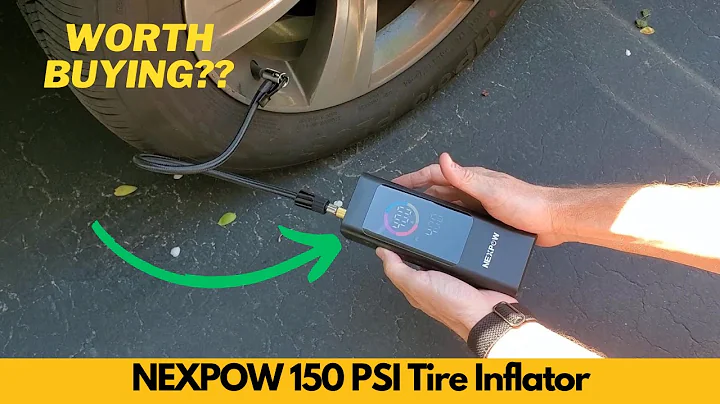 NEXPOW 150 PSI Tire Inflator Portable Air Compressor, 12000mAh Battery Auto Shut Off - Worth Buying?