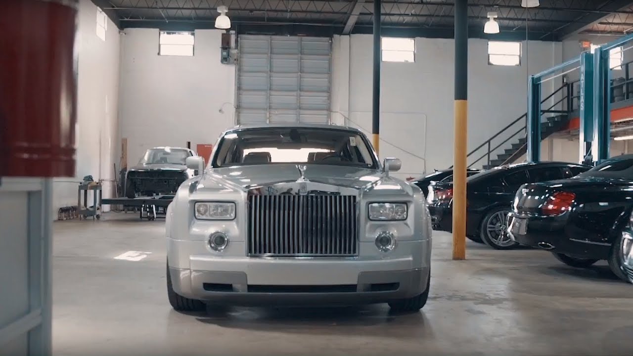 HOW TO REPAIR FRONT BUMPER ON ROLLS ROYCE WRAITH SAVED OVER 8500   YouTube