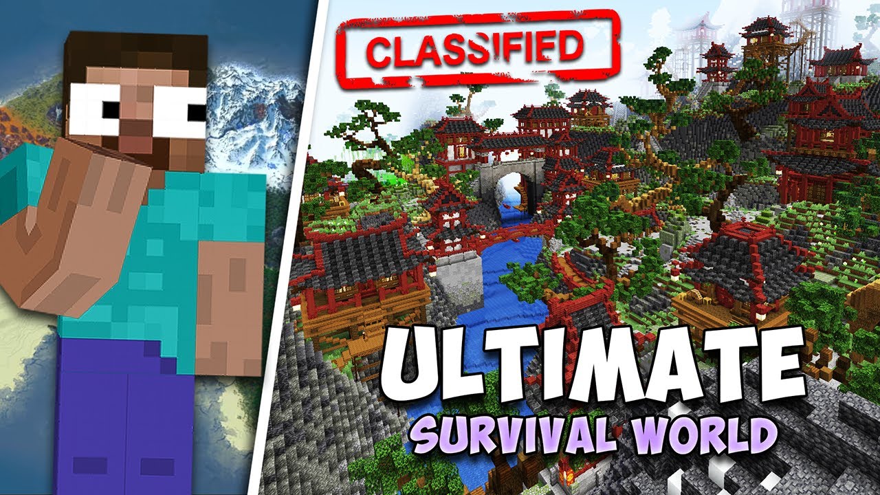 I Searched for a SECRET CIVILISATION in Minecraft #13 - YouTube