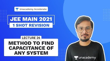 Method To Find Capacitance Of System | ONE SHOT Revision | JEE 2021 Physics | Vivek Chouhan
