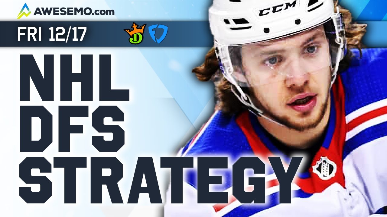 NHL DFS Strategy Show for Daily Fantasy Hockey Picks & News DraftKings