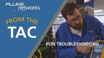 Troubleshooting a Live Passive Optical Network with OptiFiber® Pro HDR OTDR – by Fluke Networks