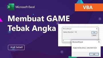 Membuat Game Sederhana Tebak Angka dengan Microsoft Excel