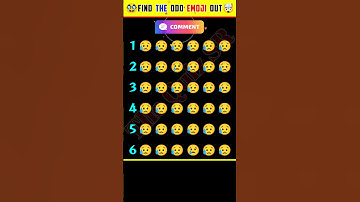 memory test 🤯||Emoji Puzzle Quiz 😎||find the Old Emoji Out || Part 51l| #shorts #quiztime