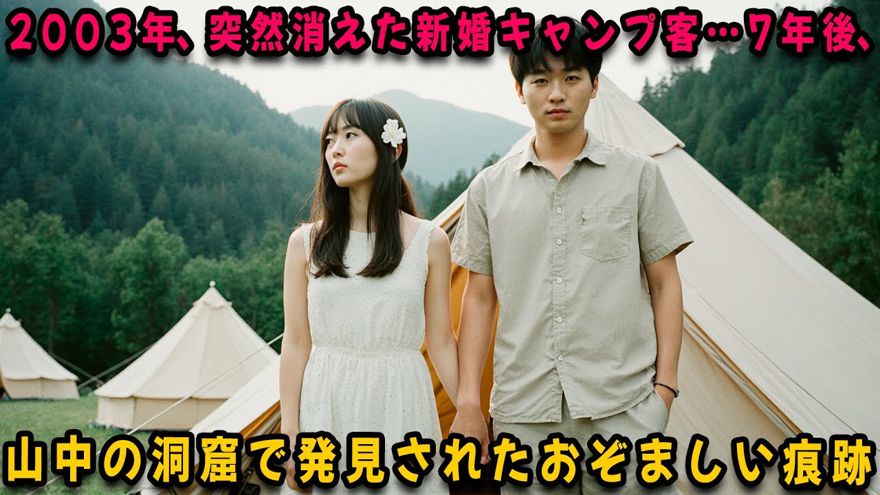 2003年、突然消えた新婚キャンプ客…7年後、山中の洞窟で発見されたおぞましい痕跡