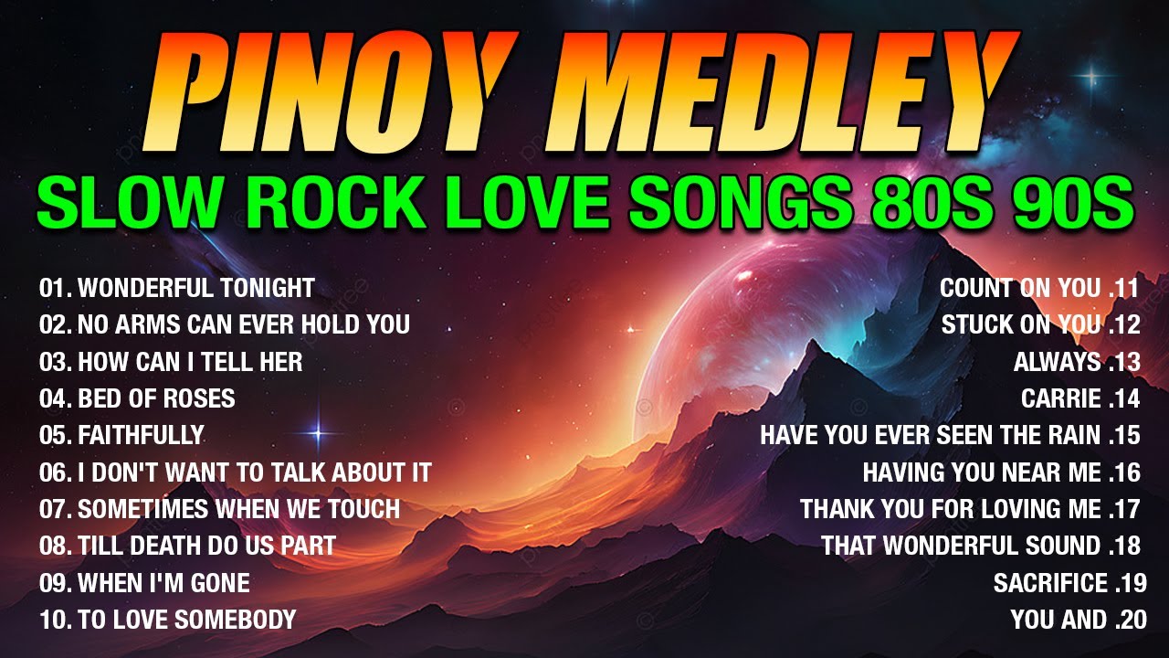 Slow Rock Love Songs Collection 70s 80s 90s | Nonstop Slow Rock Pinoy ...
