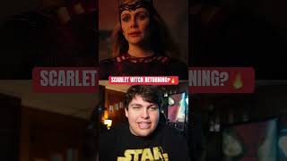 SCARLET WITCH RETURNING #scarletwitchmarvel #avengersdoomsday