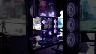 Full Black Gmaing Setup