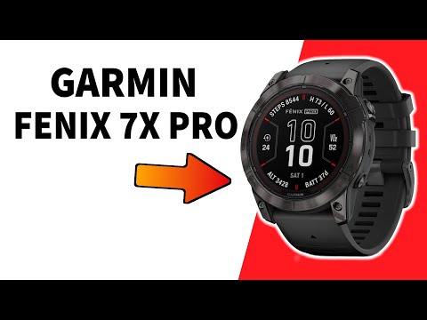 Garmin Fenix 7X Pro Sapphire Solar Carbon Gray DLC Titanium