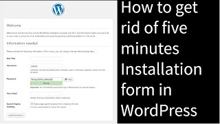 How to install Bitnami WordPress| Solution of five minutes installation form |100% working method|