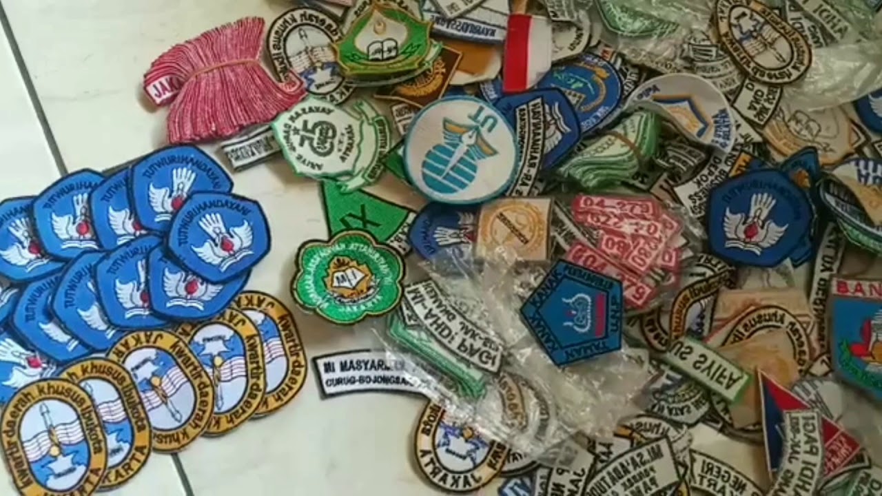 Jual Topi Dasi Sekolah dan Bordir Harga Grosir Perlengkapan Sekolah di