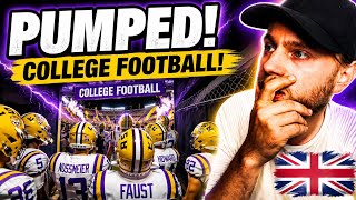 British Guy Reacts to the MOST INSANE College Football Entrances! 🇺🇸