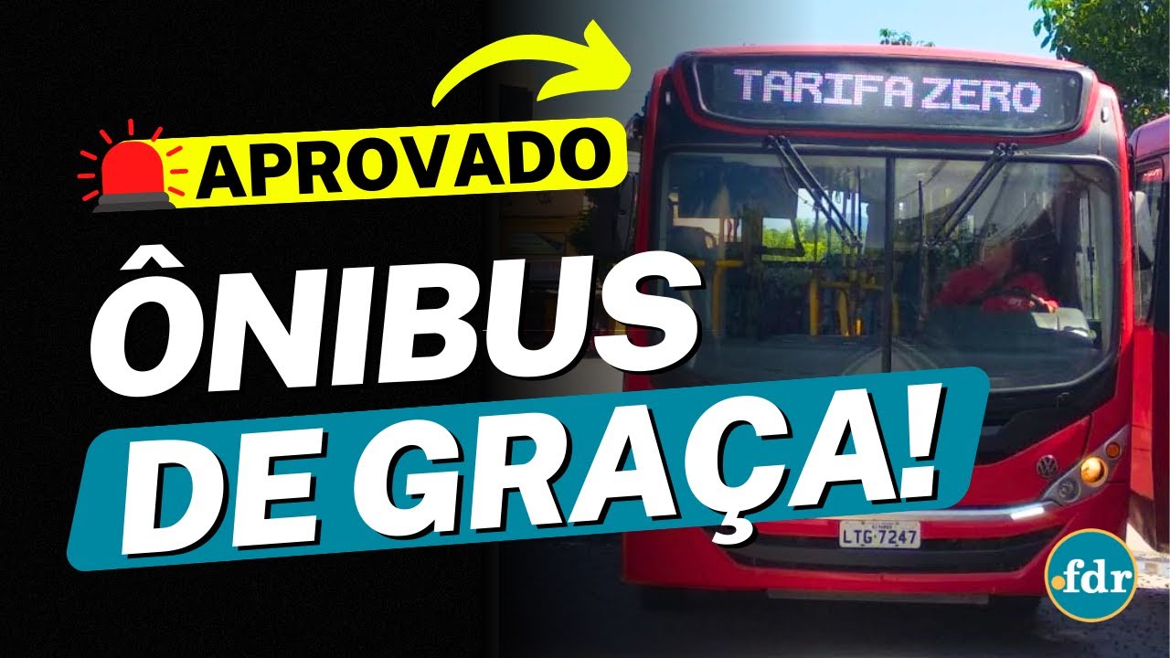 Prefeitura cria tarifa zero no transporte público para estudantes