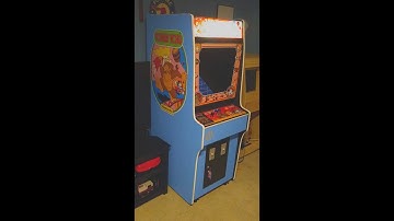 My Donkey Kong arcade scratch build