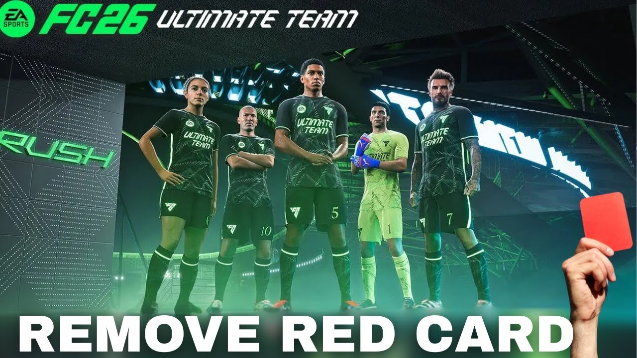 Как снять красную карточку с игрока в FC 26 Ultimate Team