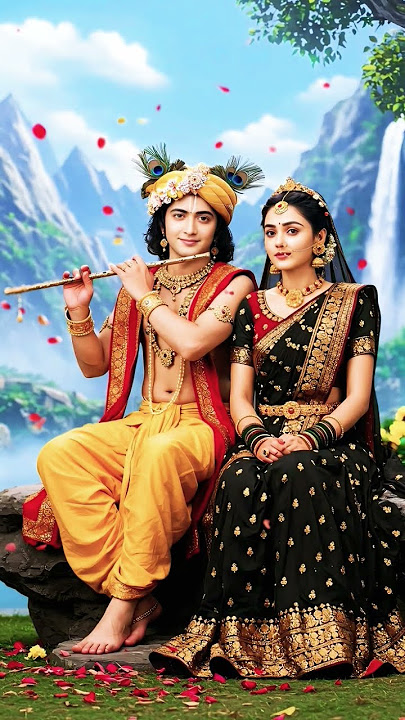 Radha Krishna Status Video 💫 Radha Krishna Love Status❤️2023... #radhakrishna​ #hanuman​​ #status​​