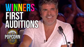 5 YEARS OF WINNERS FIRST AUDITIONS ON Britain's Got Talent