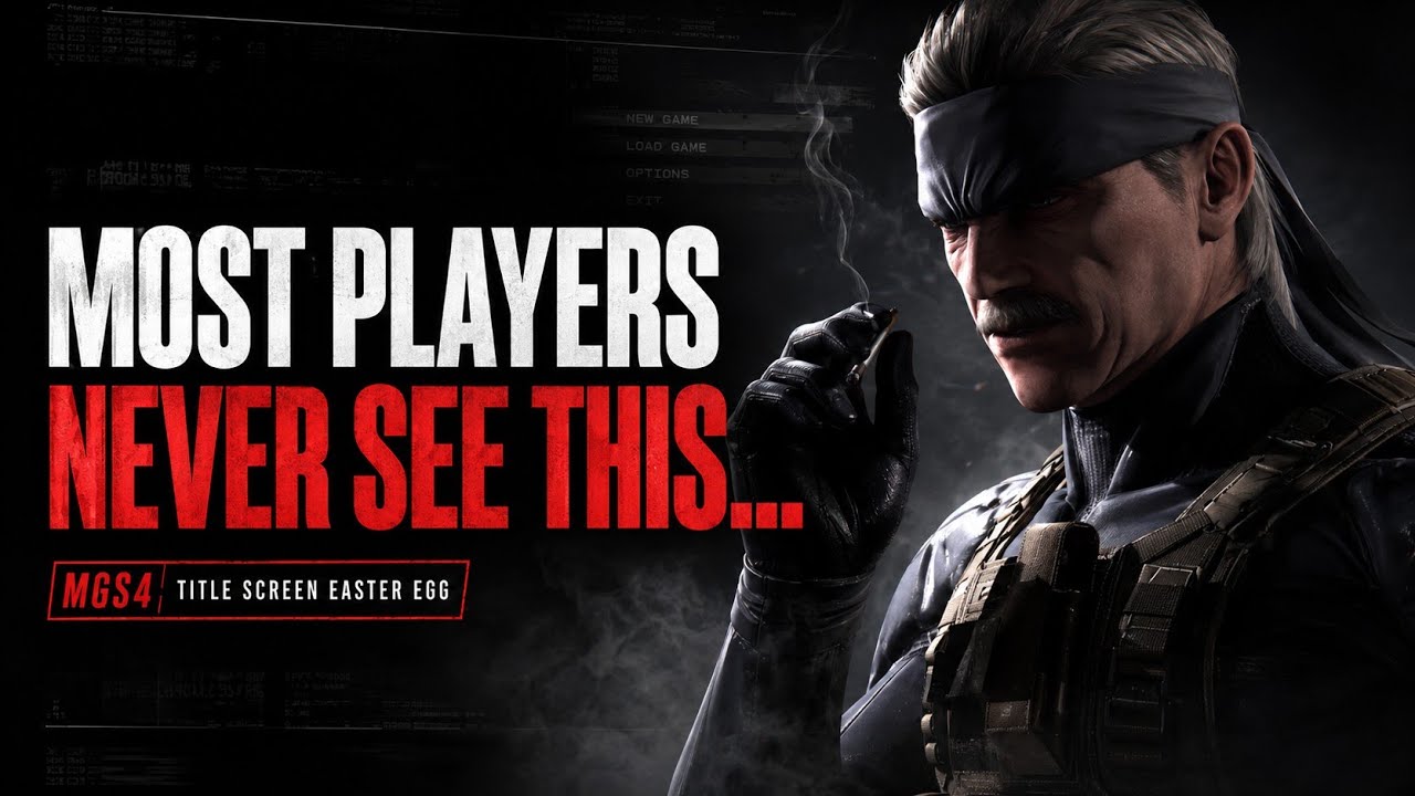 Most MGS4 Players Never See This… | Metal Gear Solid 4