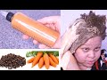 CLOVES and CARROT SHAMPOO for longer softer hair growth and scalp problems