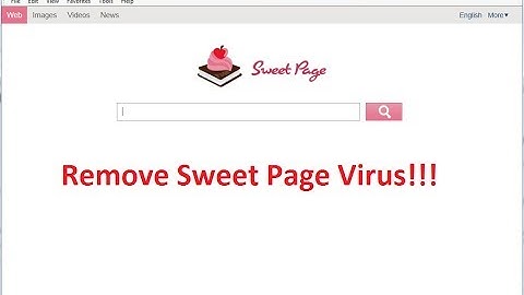Remove Sweet Page Redirect Virus