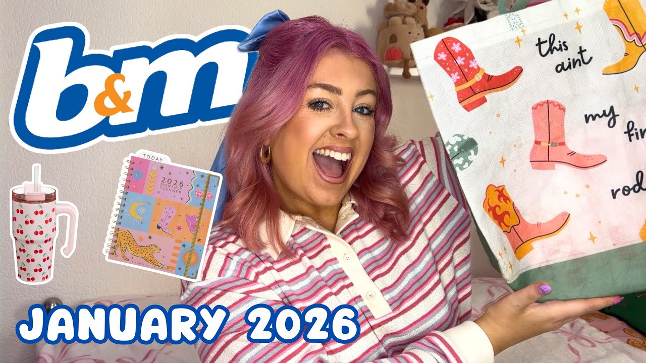 Покупки в B&M в январе 2026 года | Новинки ✨🍒