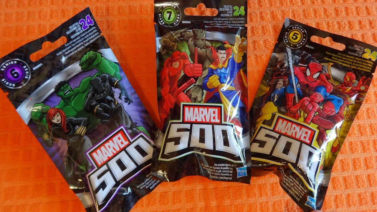 NUOVO MARVEL 500 SERIE 13 Figura da collezione Blind Bag HASBRO