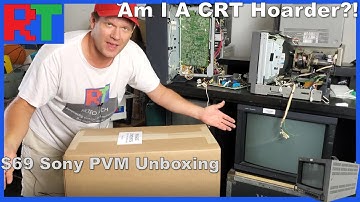 Am I a CRT Hoarder?  Buying MORE Cheap PVM CRTs on eBay & Fixing Them