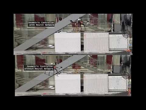 Quadrotor UAV Hover Flight in Wind