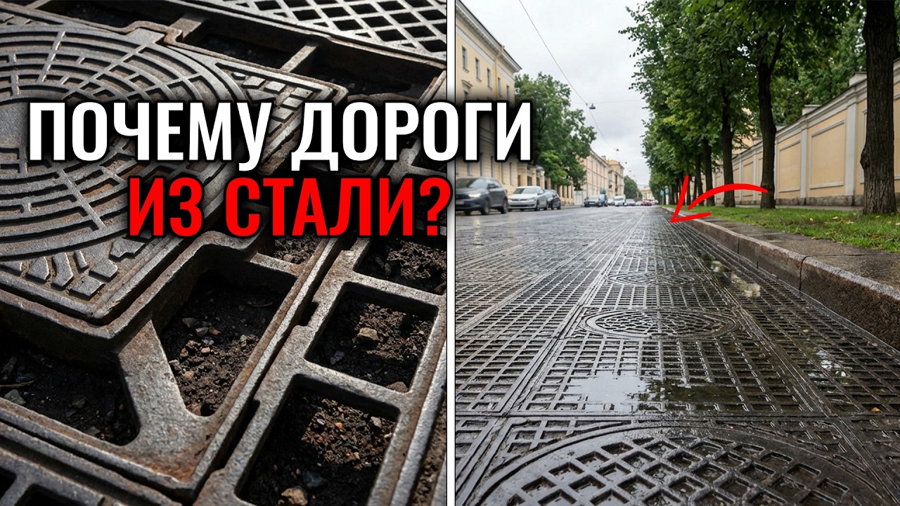 ТАЙНА МЕТАЛЛИЧЕСКИХ ДОРОГ! Для чего в XIX веке улицы ковали из железа и о чем молчат архивы?