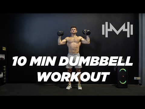 10 MIN DUMBBELL HOME WORKOUT