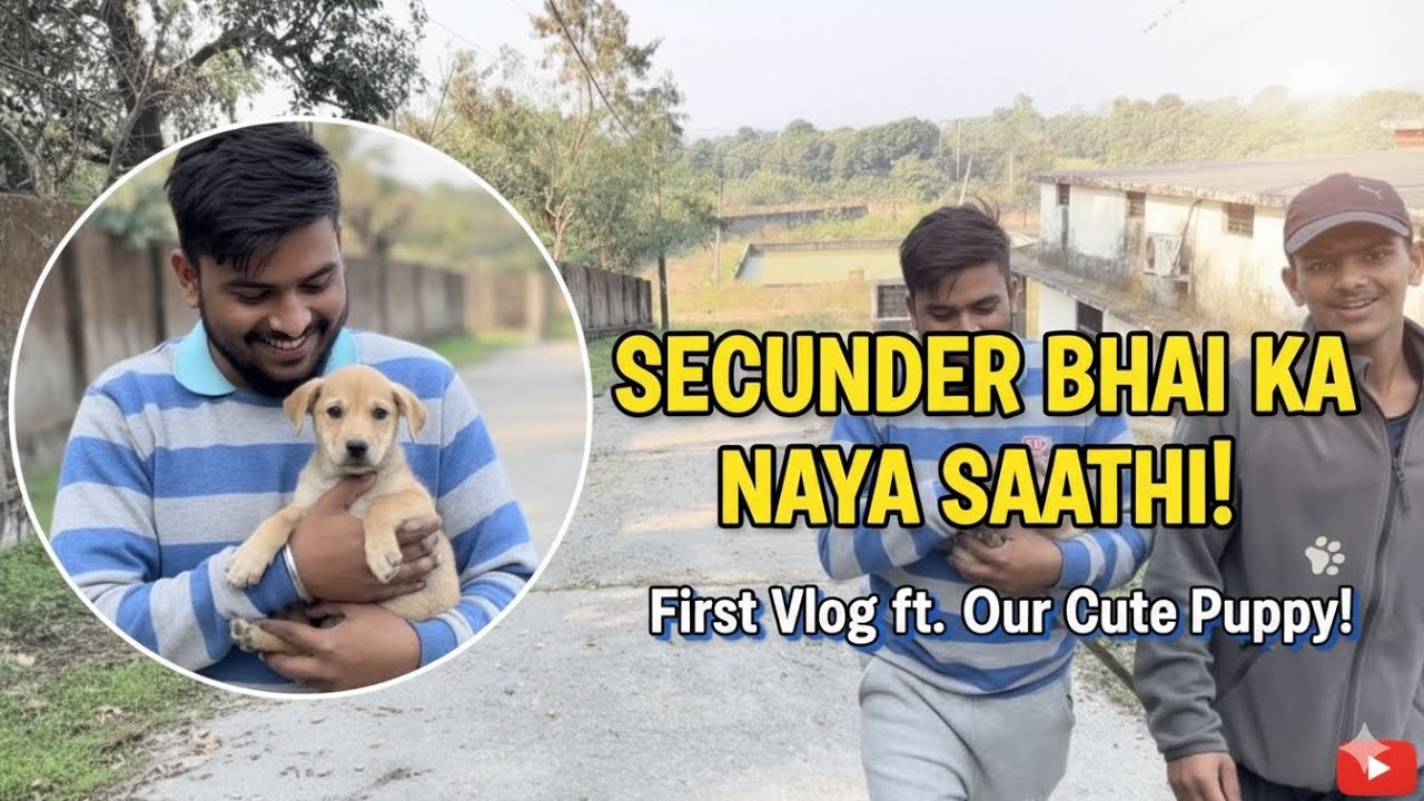 Humne Naya Puppy Laya! 😍 - First Day With Our New Member || DAILY VLOG || video ✨ 