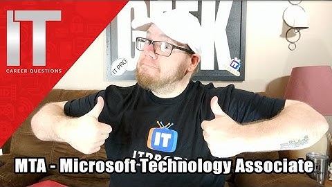 MTA Microsoft Technology Associate - I.T. Infrastructure - Developer - Database