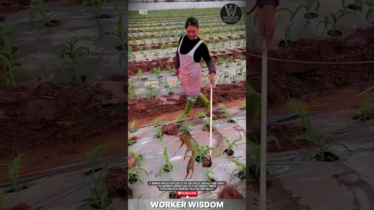 Local farm use tool at farm field 