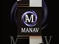 Logo name manav  comment your name logo viral trending youtubeshorts logodesign