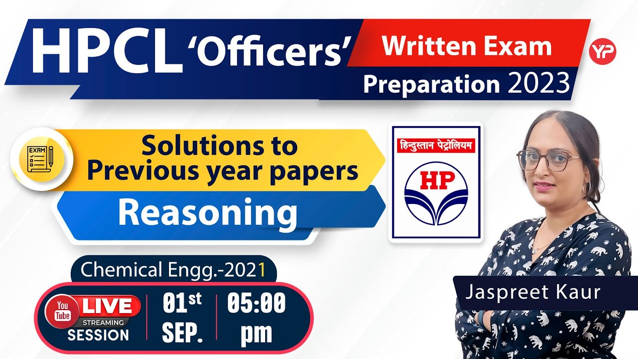 HPCL Solutions to Previous year papers | Reasoning 