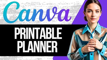 How to Create a Printable Planner on Canva | Full Tutorial 2025