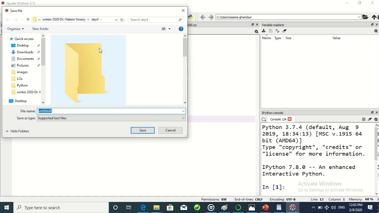 part 1 Python basics How to write your first simple program using ...