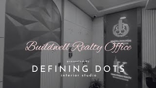 Buildwell Realty Office Tour | 900 sq ft Workspace | Defining Dots Interior Design Studio