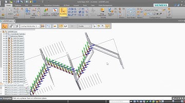 Solid edge frame tutorial #2 ( Ladder Part 2 )
