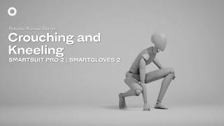 Rokoko Mocap Demo: Crouching and Kneeling | Smartsuit Pro 2, Smartgloves II | #Rokoko #Tutorial